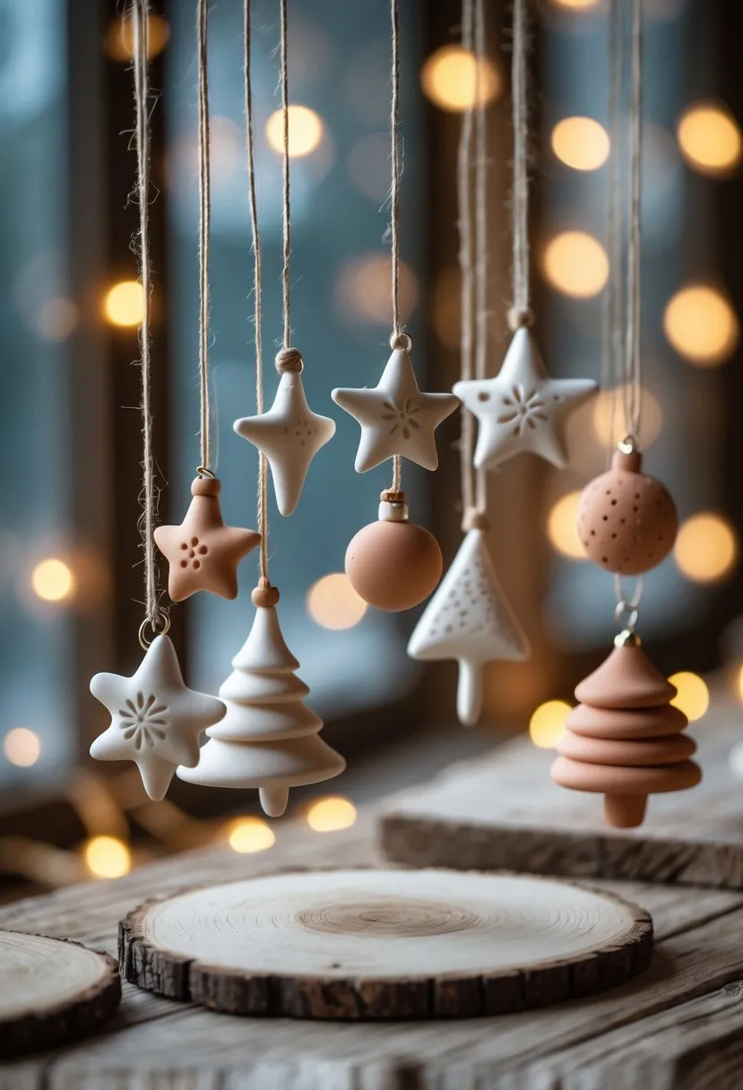 Clay Hanging Ornaments