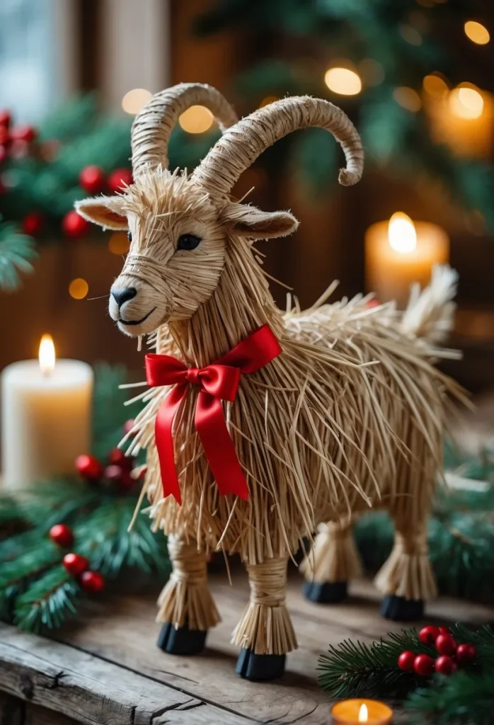 Straw Yule Goat