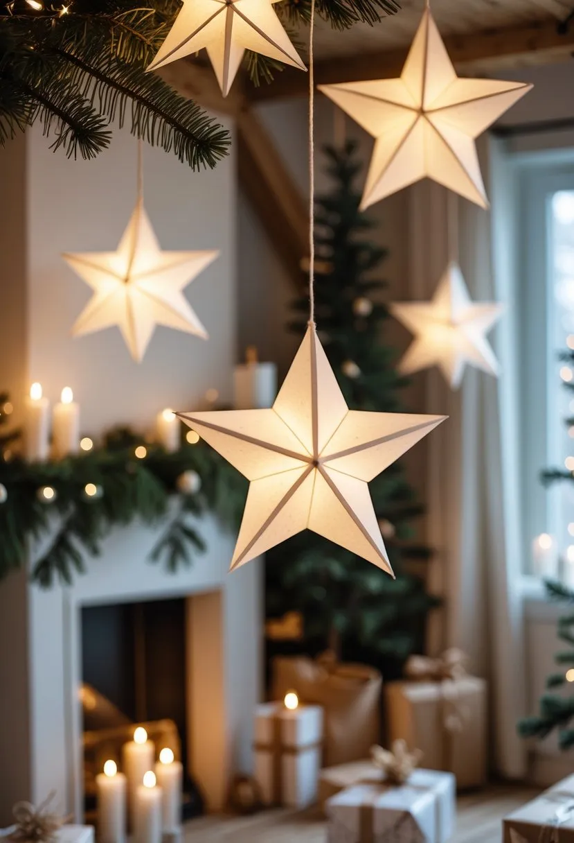 Paper Star Lanterns