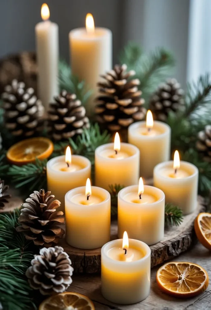 Flickering Candle Clusters