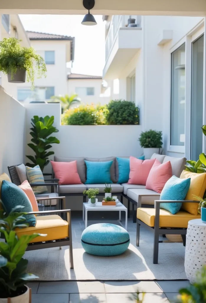 Weather-resistant cushions for comfort