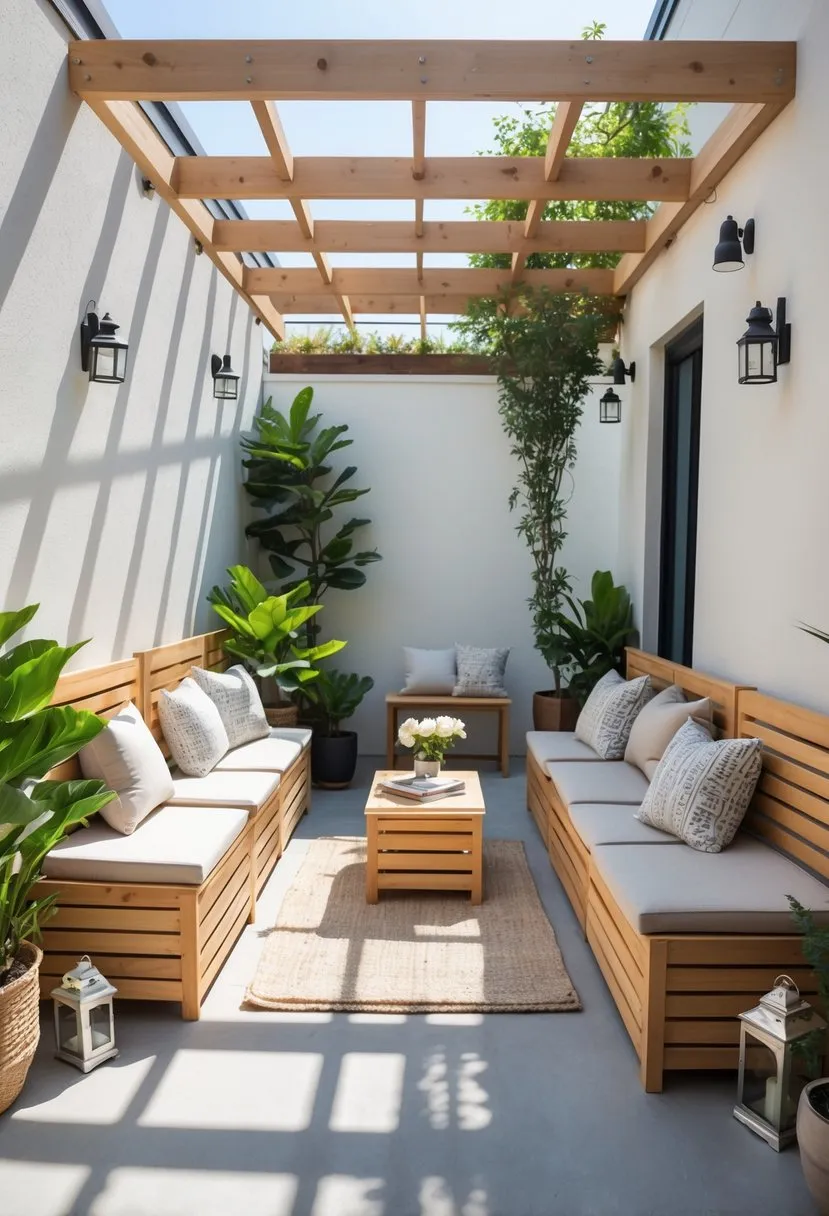 Multi-functional storage benches