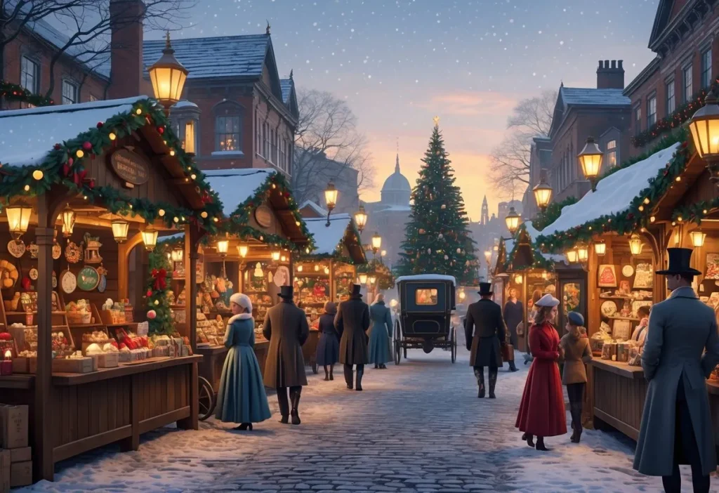 Victorian Christmas markets and fairs