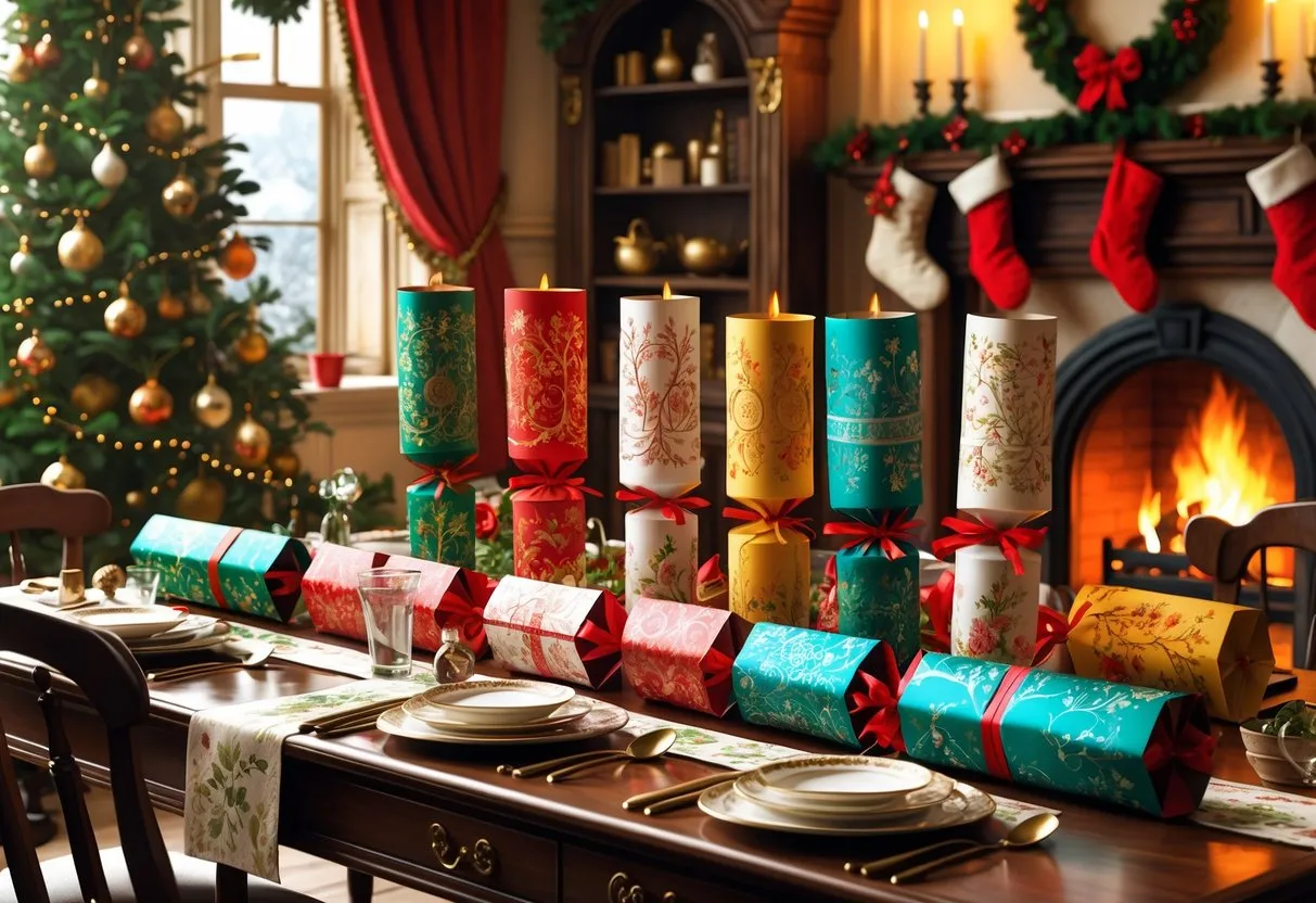 Christmas crackers invented during Victorian times