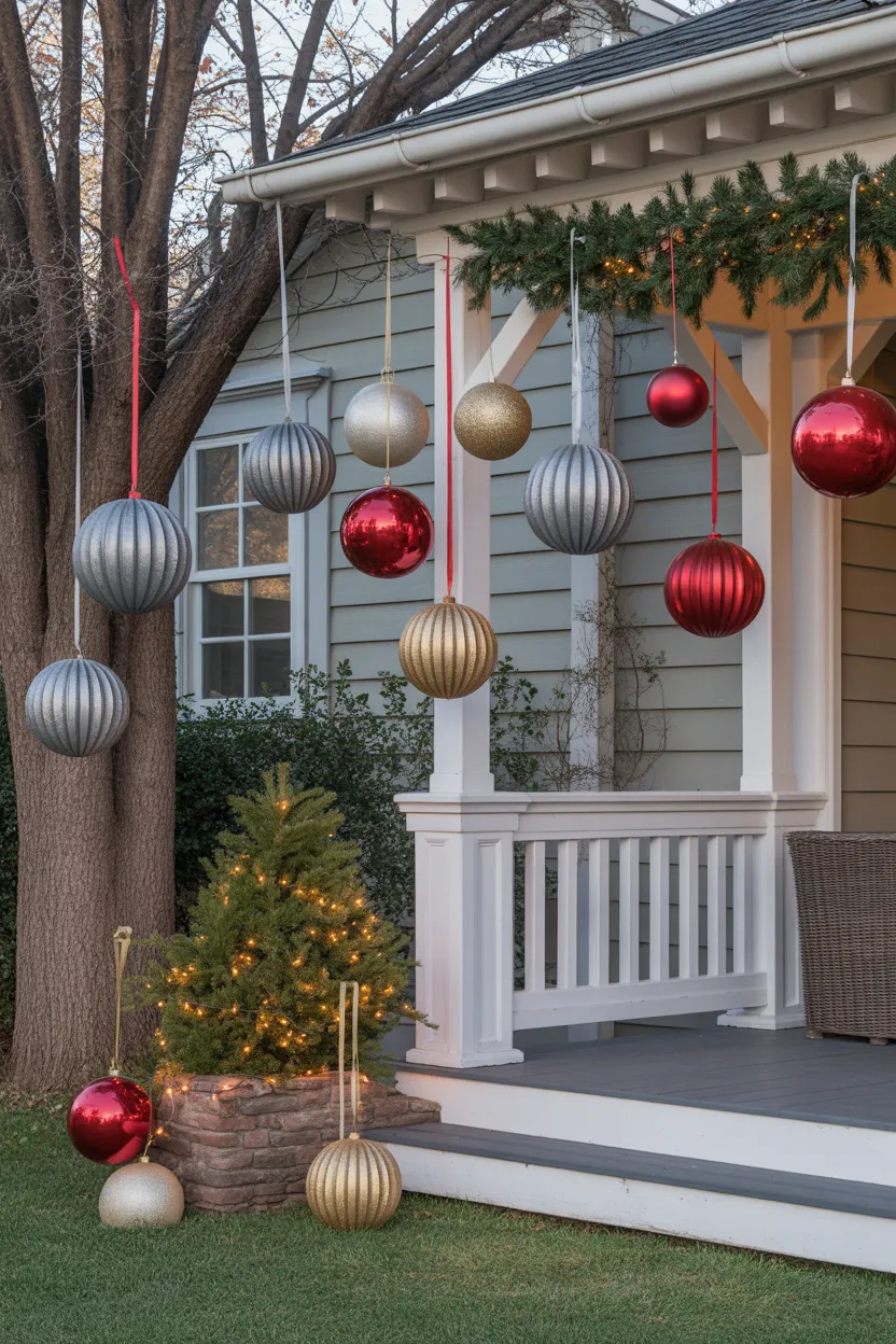 Installing Weather-Resistant Christmas Ornaments