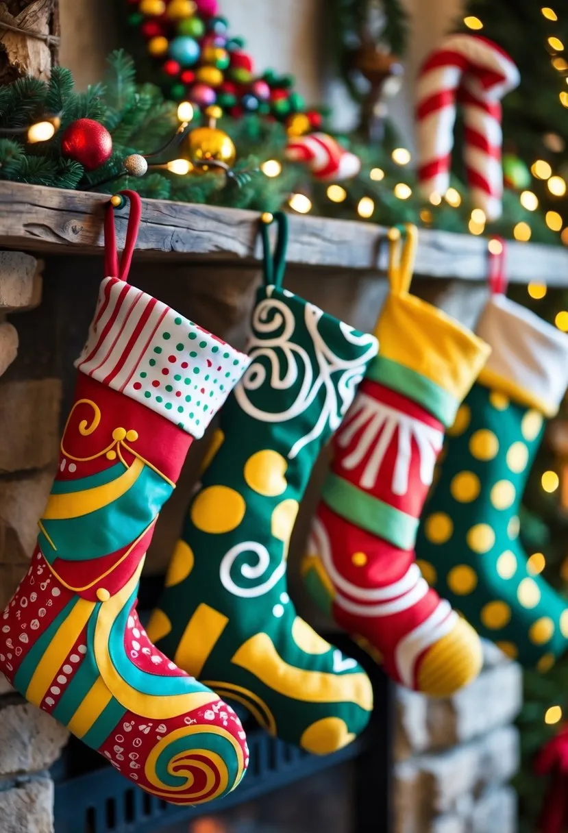 Whoville Themed Stocking Holders