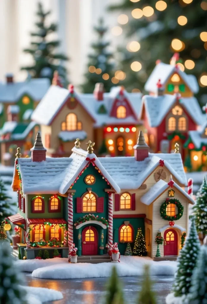 Whoville Christmas Village Set