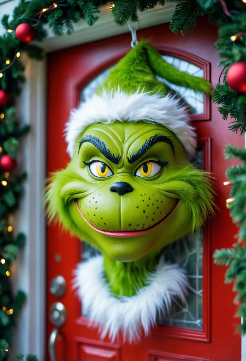 DIY Whoville Grinch Tree Topper