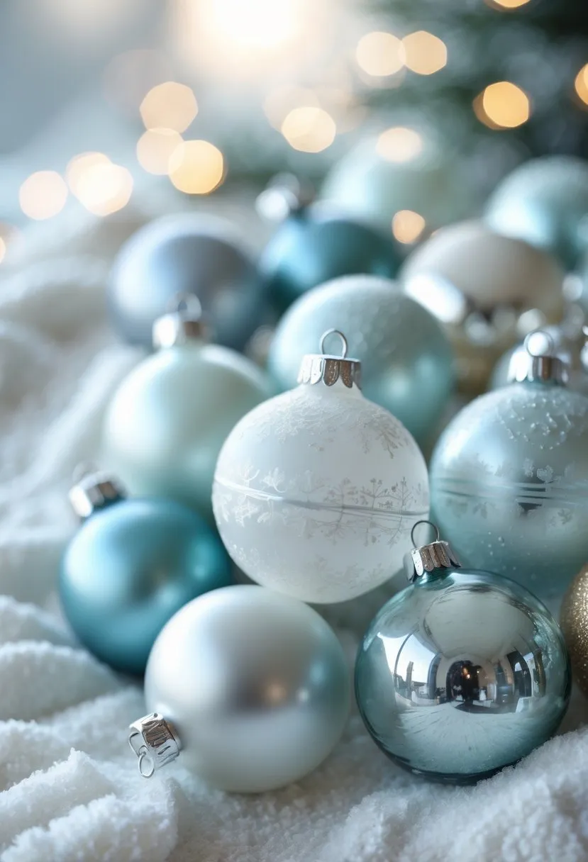 White Faux Fur Tree Skirt
