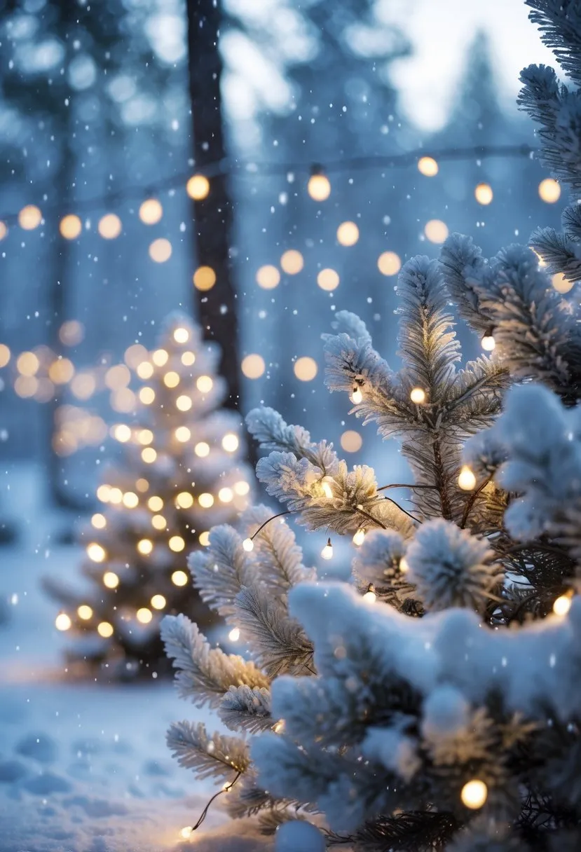 White LED String Lights