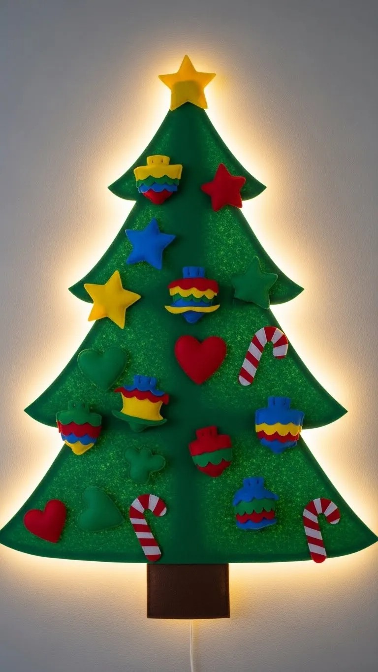 Childcare Approved Felt Board Tree