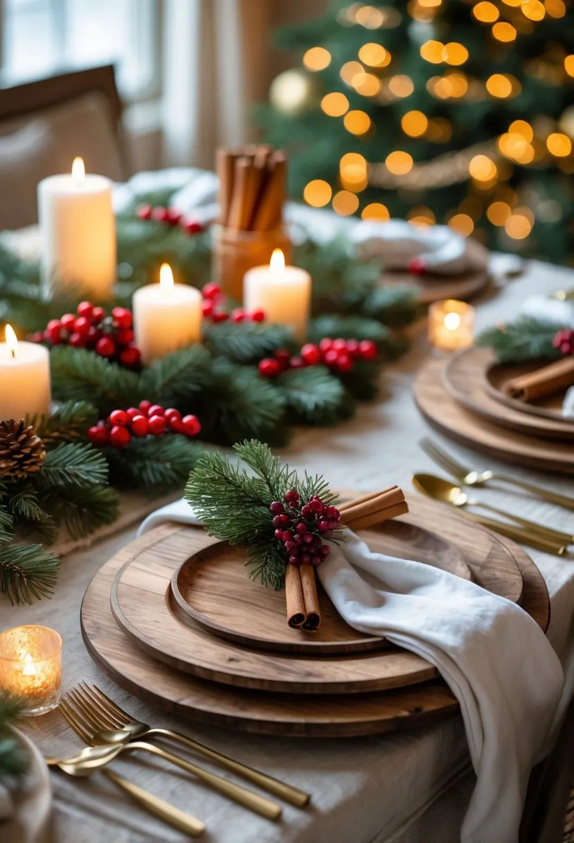 Rustic Wooden Charger Plates