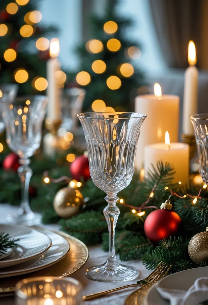 Crystal Stemware for Sparkle