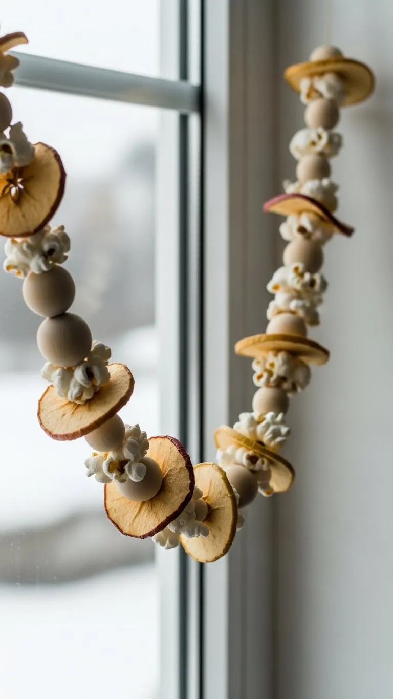 Simple Dried Apple Slice Garland