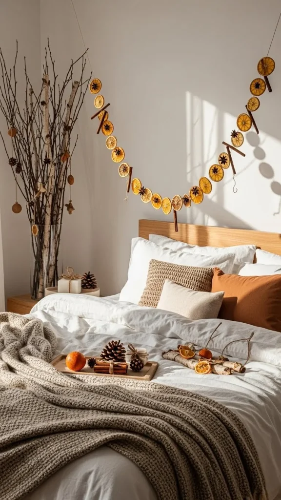  Dried Citrus Garland for Scented Scandinavian Charm