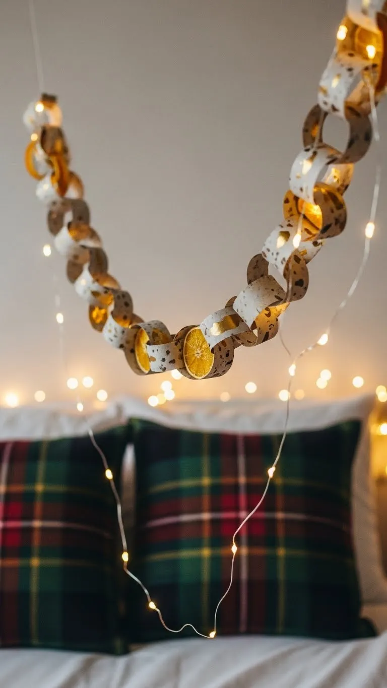 Handcrafted Paper Chain Garland for Instant Whimsy
