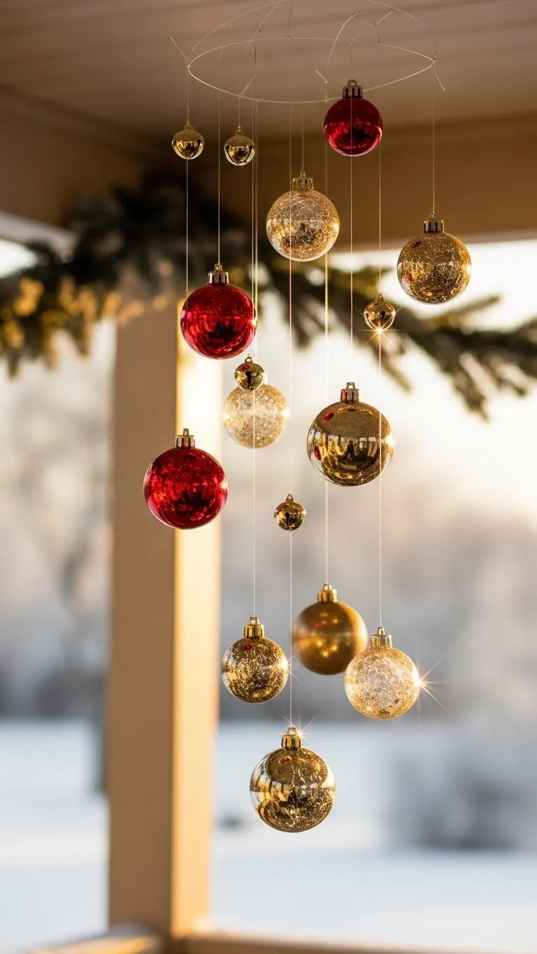 Hanging Ornament Mobile That Dances in the Breeze