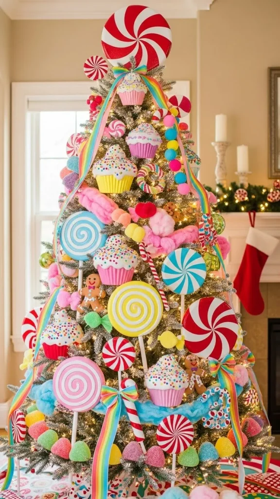 21 Christmas Themes That Are Blowing Up Pinterest Right Now 7 Kid-Friendly Candy Land Whimsy (Sweet Dreams for Family Holidays in 2025)