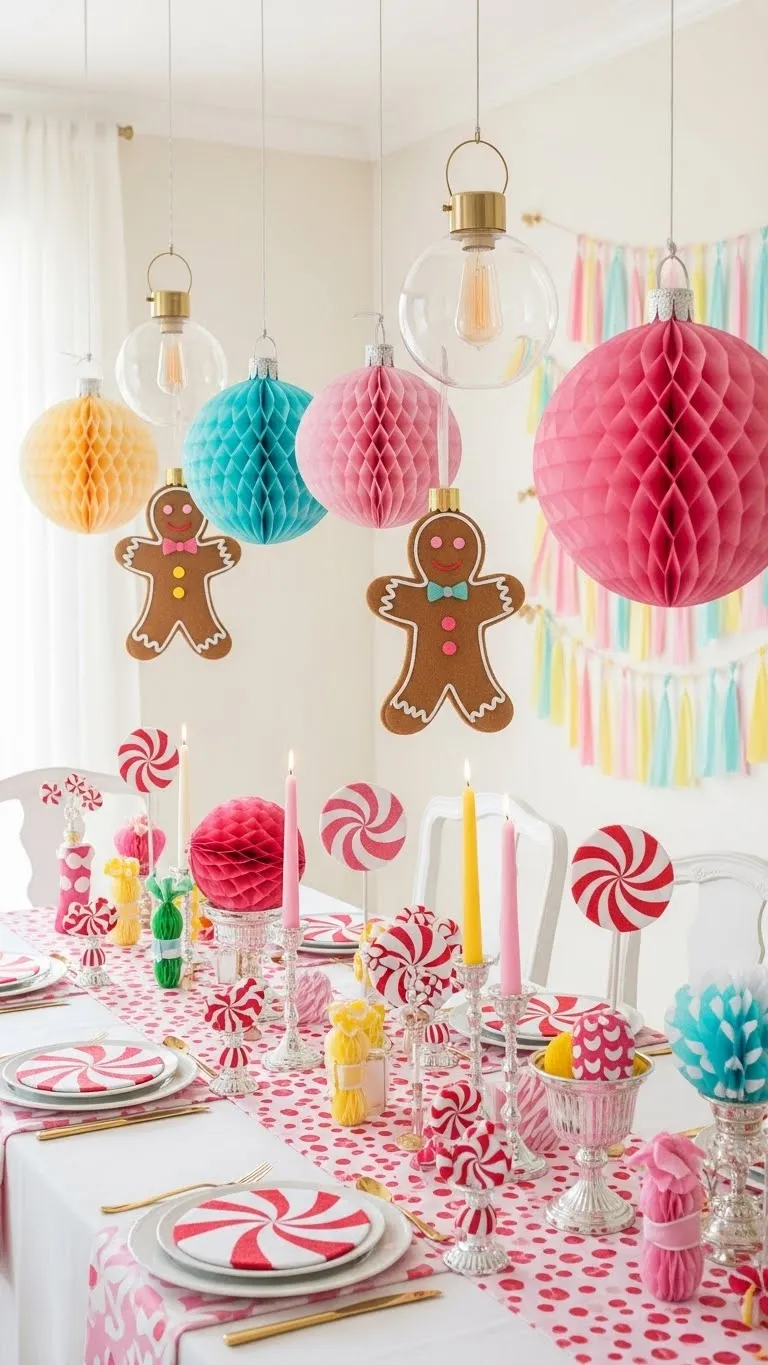 21 Christmas Themes That Are Blowing Up Pinterest Right Now 12 Kitschmas Candy Table Spectacle (DIY Party Magic for 2025–2026)