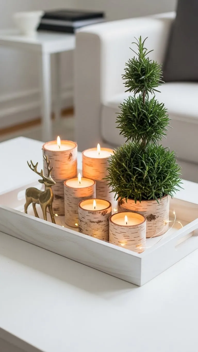 Modern Minimalist Christmas Coffee Table Everyone Copies