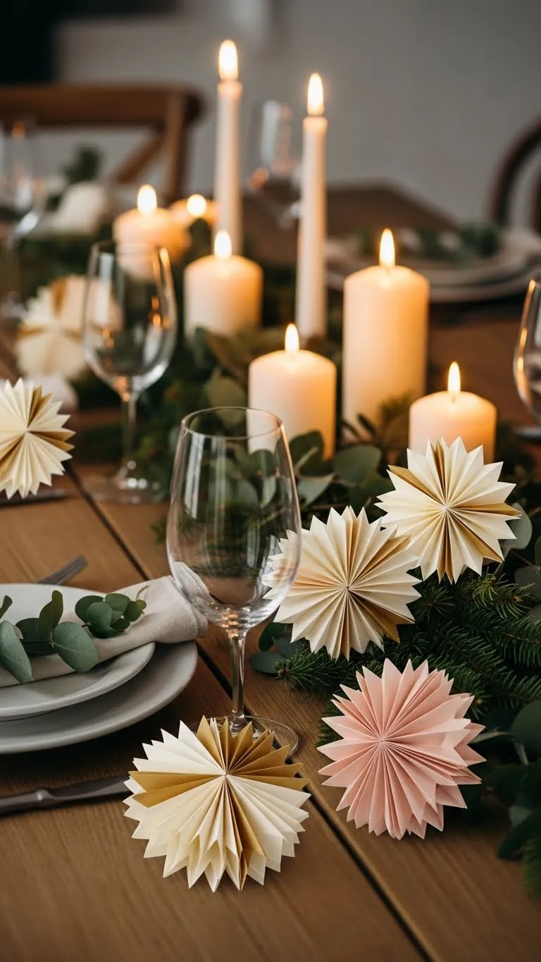 Paper Starburst Table Accents