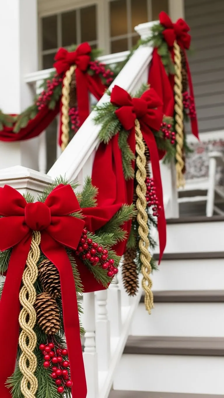 Stair Swags That Look Like a Million Bucks