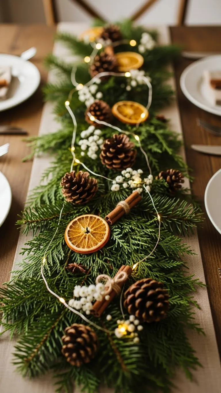  The Free Greenery Table Runner