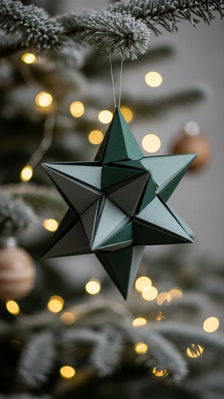 The Super Cool 3D Paper Star Ornament