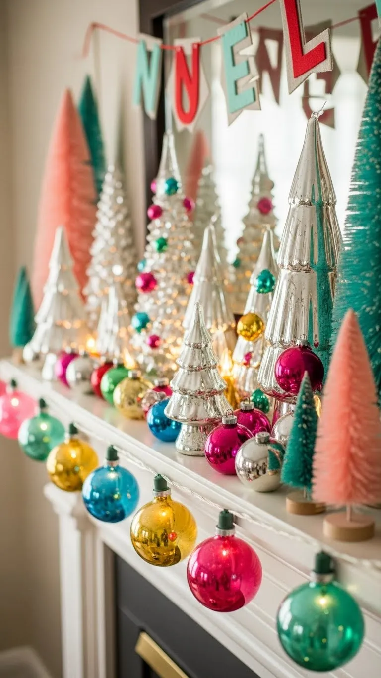  Vintage Christmas Mantel That Makes My Heart Explode with Nostalgia