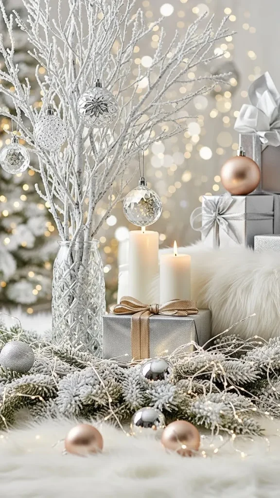 The "White Snow" Elegant Holiday Decor Theme
