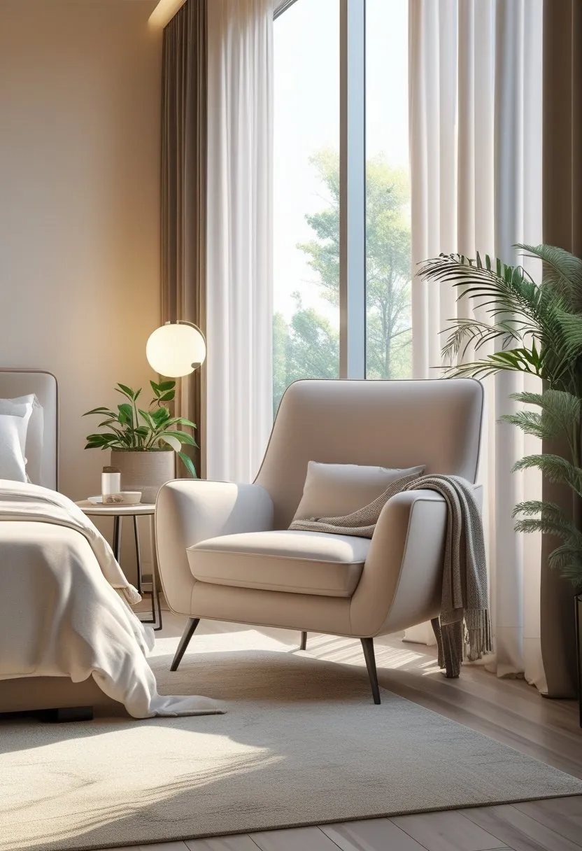  Living Spaces Contemporary Accent Chair