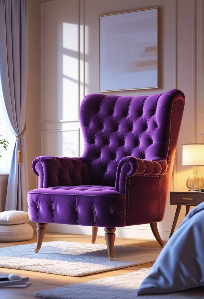 Wayfair Velvet Tufted Accent Chair