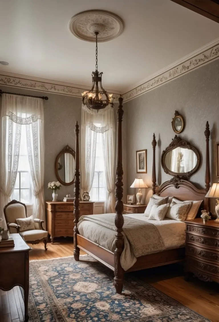 antique bedroom