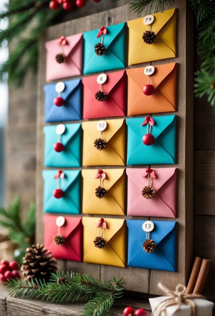 DIY Advent Calendar with Envelopes