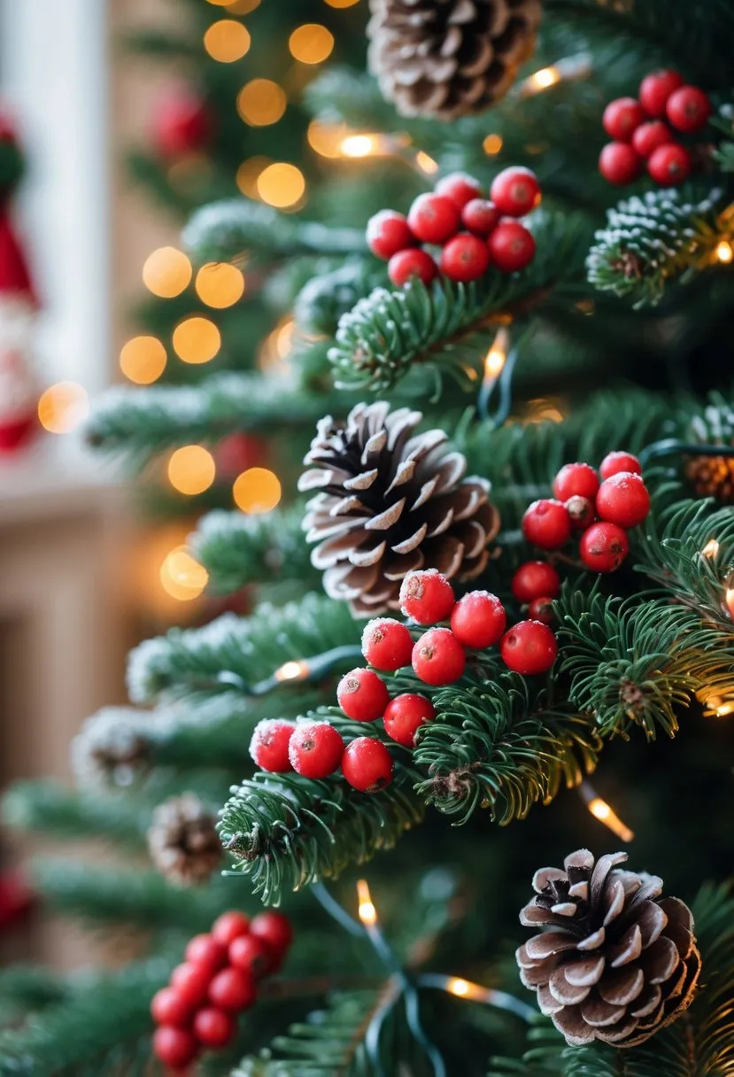 Traditional Pinecone and Berry