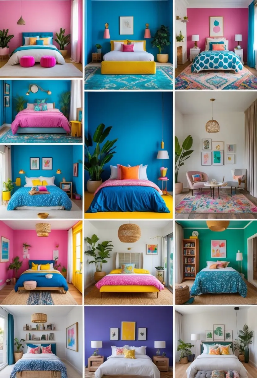 colorful bedroom ideas