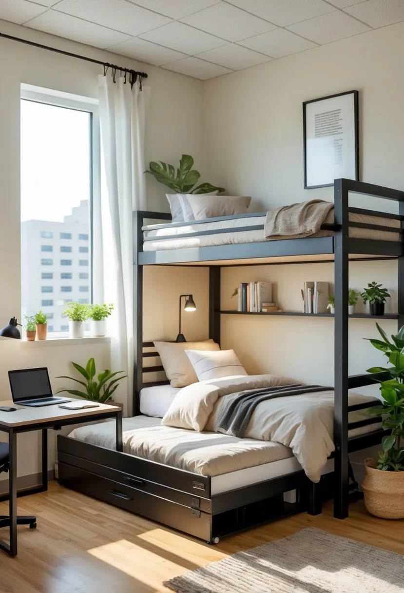 IKEA KURA Reversible Bed