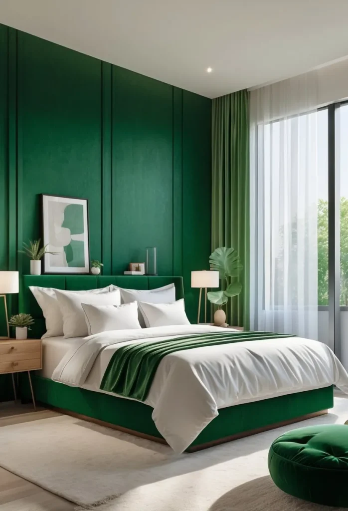  Emerald Green Walls to Add Depth and Luxury