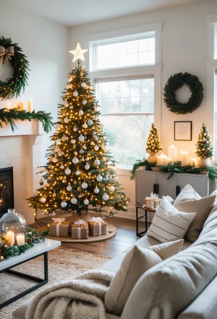 Vintage Figurines or Natural Elements with Lighting 