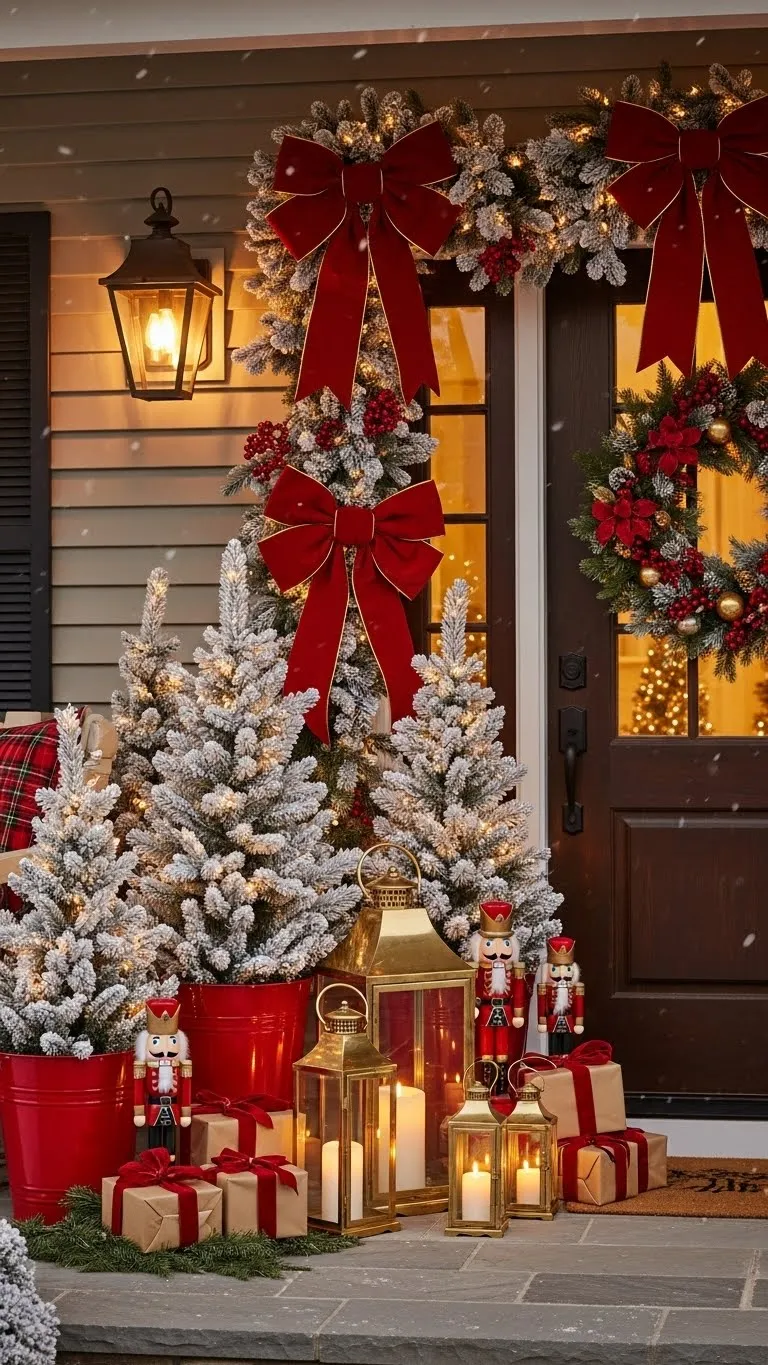 red and gold christmas