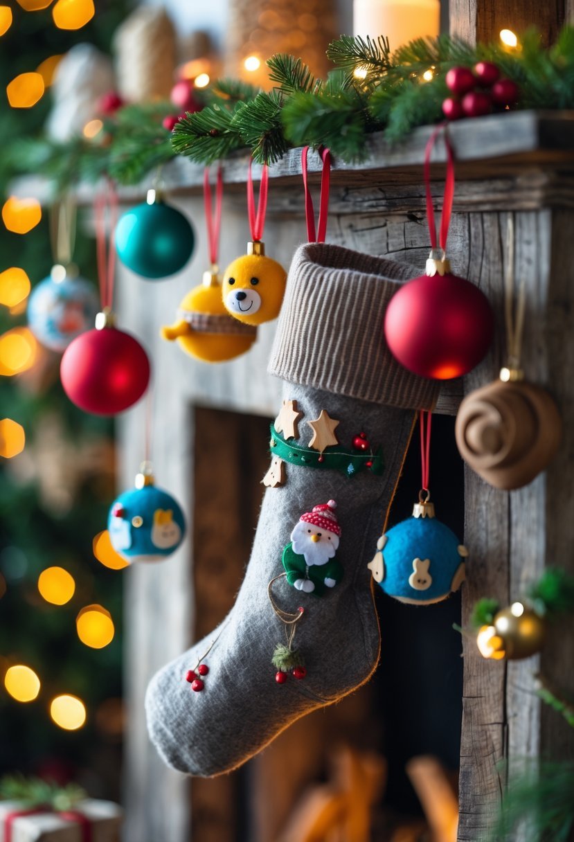  Felt Christmas Stocking