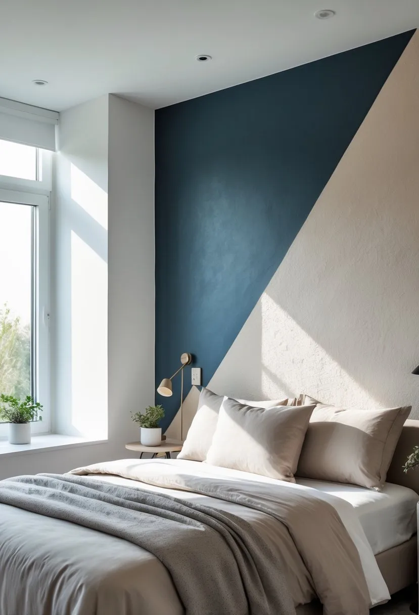 Two-Tone Diagonal Split