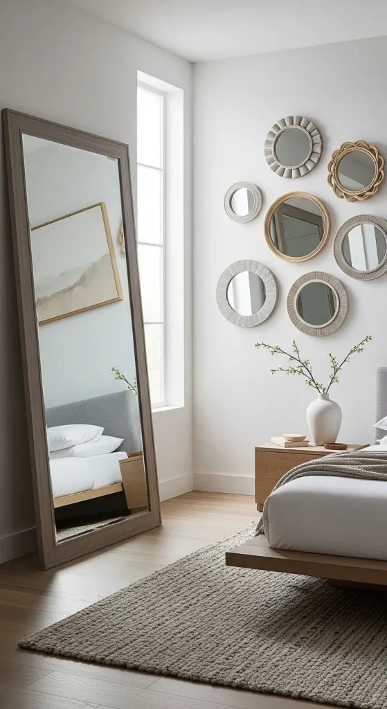 Add Mirrors for Space and Style