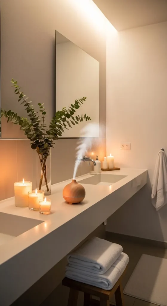 Add Scent for a Spa-Like Feel