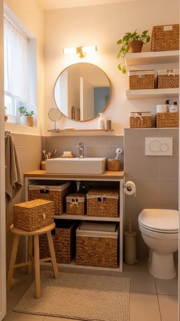 Baskets That Hide Everyday Clutter