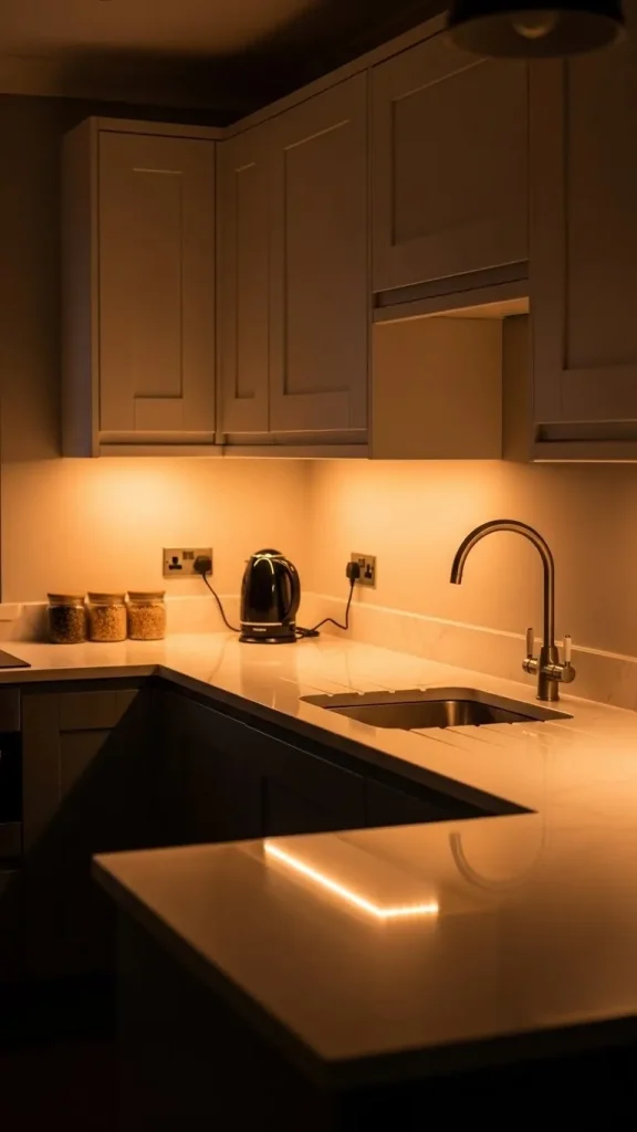 Brighten Up with Under-Cabinet Lighting