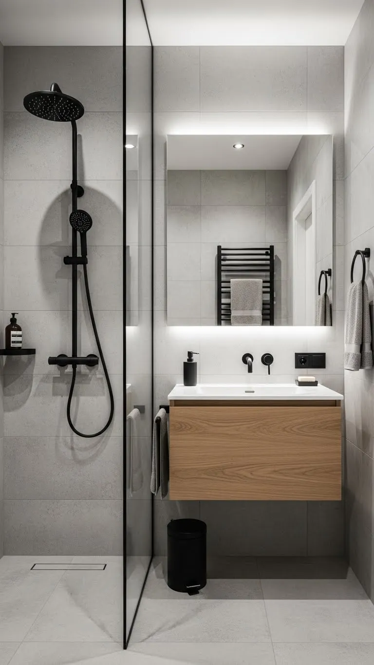  Concrete-Effect Tiles: Urban and Cool