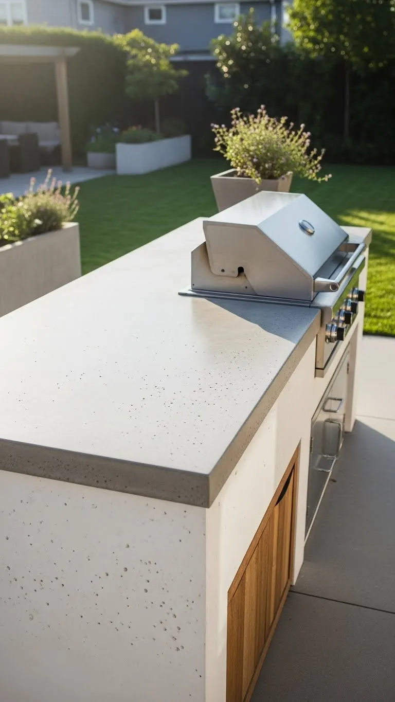 Create a DIY Concrete Countertop