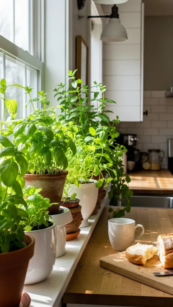 Create a Windowsill Herb Garden