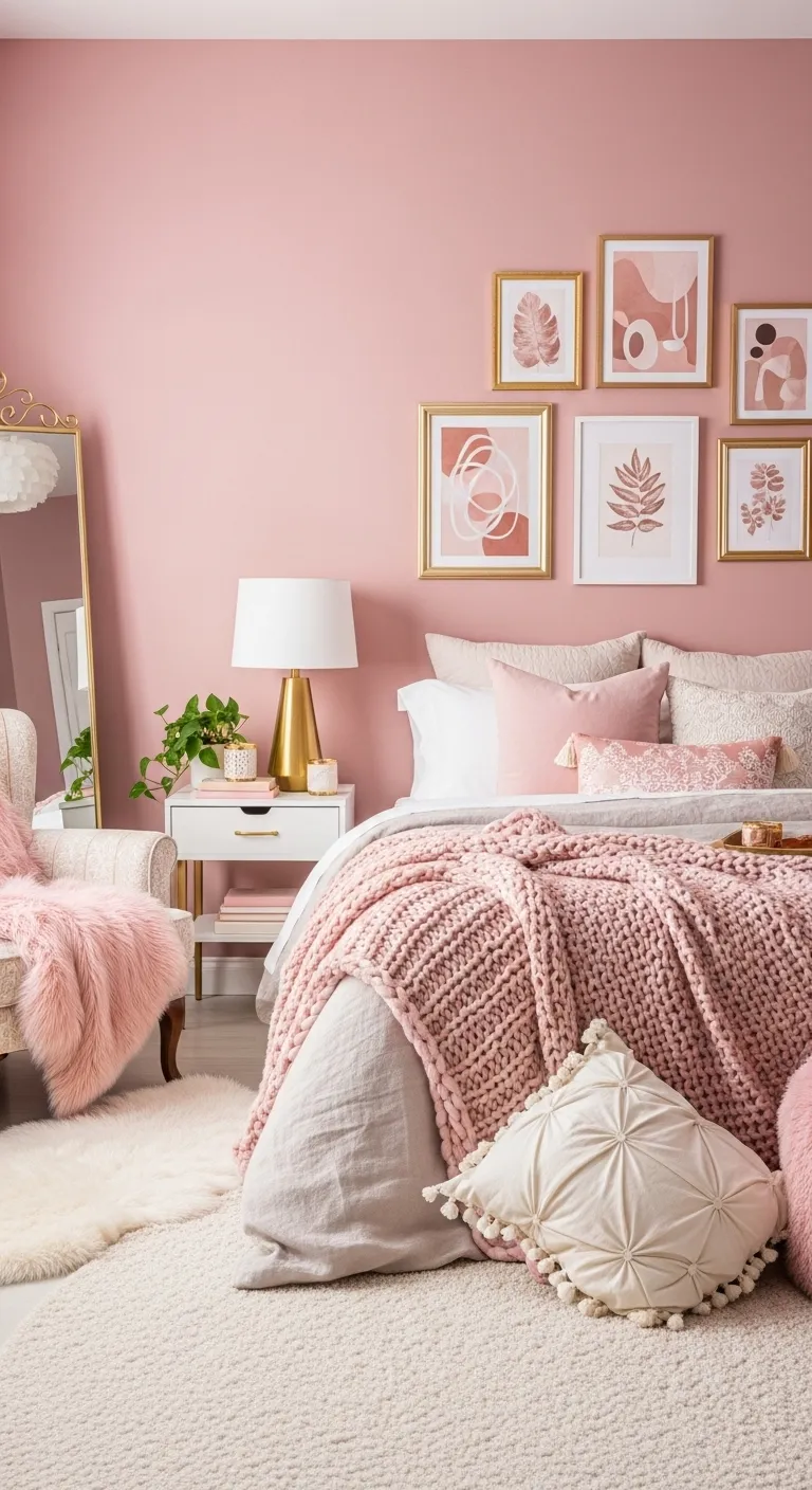 Decorating a Pink Bedroom by Style